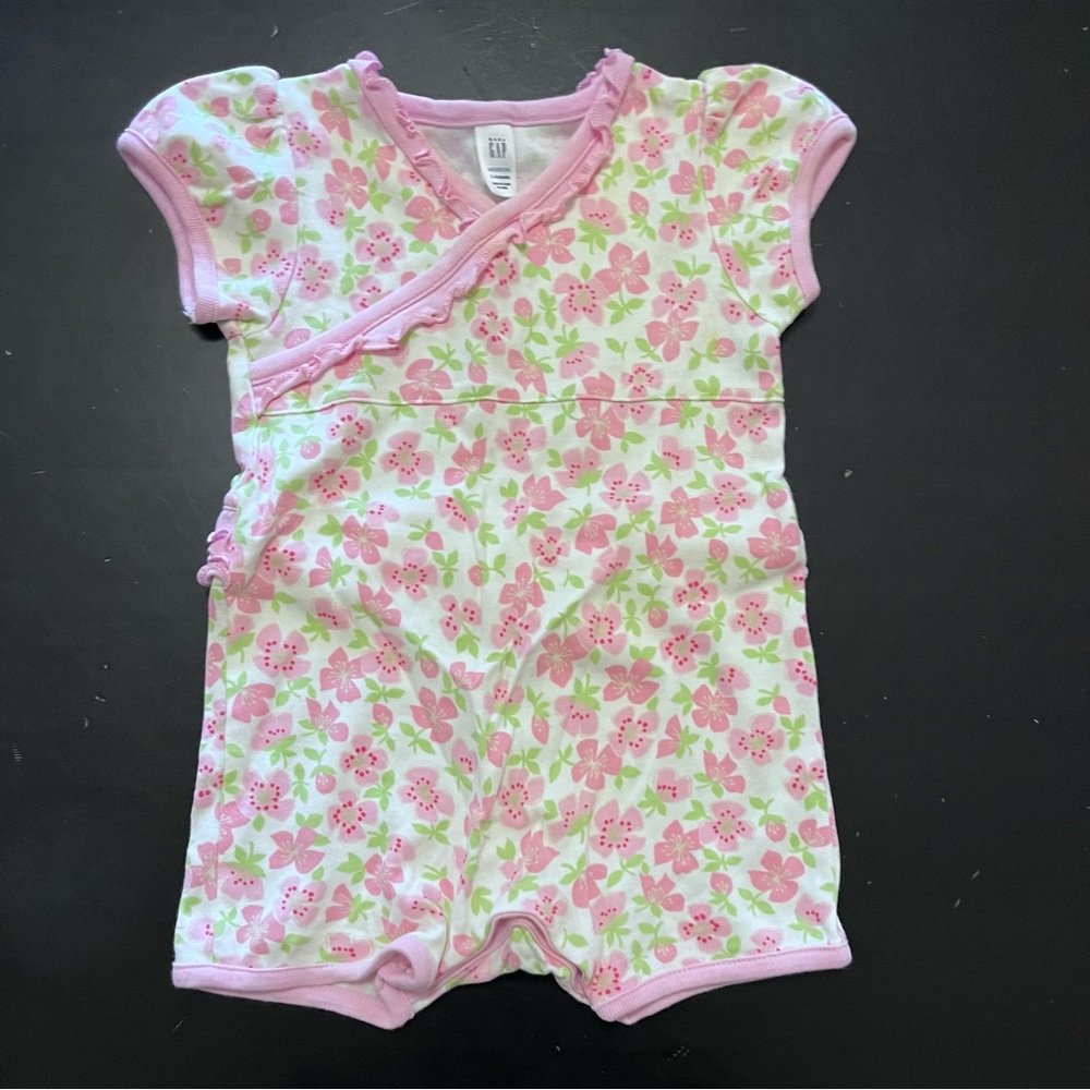 Gap baby floral one piece